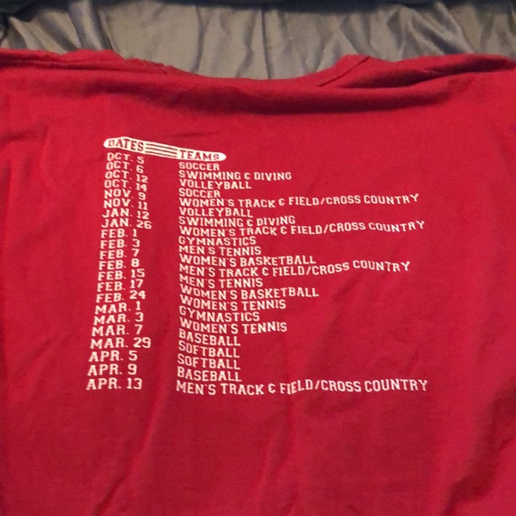 Arkansas Razorbacks Code Red T-shirt - Picture 4 of 4